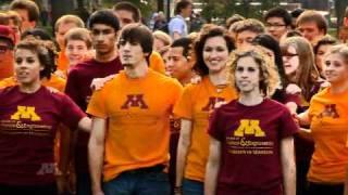 University of Minnesota Flash Mob -- College of Science and Engineering 75th Anniversary 10/19/2010