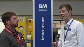 Mark Blinston from BM Catalysts talks to Garage Talk Online at Automechanika Birmingham 2023