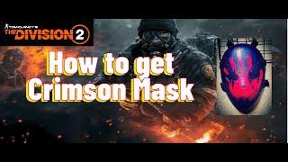 Crimson Hunters Mask | Division 2