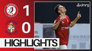 SCOTT TWINE SCREAMER  Bristol City 1-0 Luton Town | Highlights