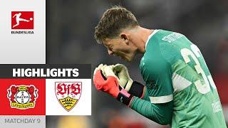 Nübel Unbeatable | Bayer 04 Leverkusen - VfB Stuttgart | Highlights | MD9 – Bundesliga 2024/25