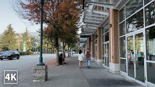 【4K】A Walk in Canada - Coquitlam Vancouver Autumn Walking Tour| 1Hour Walk