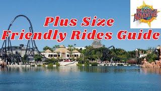 Universal's Islands of Adventure - Plus Size Friendly Rides Guide