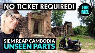 Older than Angkor Wat! No ticket! No tourists! Off the beaten path in Siem Reap, Cambodia #forriel