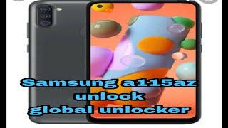 Samsung a115az unlock (global unlocker).