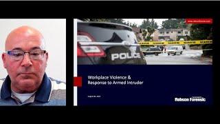 Training: Workplace Violence & Response to Armed Intruder