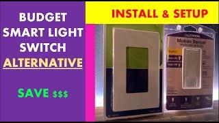 Lutron Motion Sensor Light Switch