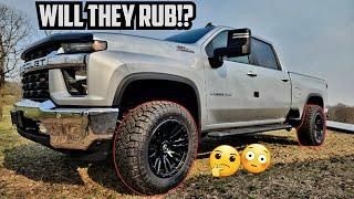 Wheel And Tire Setup for Chevy Silverado 2500!!