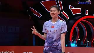 Aya Ohori (JPN) vs Han Yue (CHN) | Womens Singles Semifinal | HSBC BWF World Tour Finals 2024