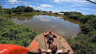 FINALLY! Bush Hogging at Missouri 575 acre farm!