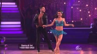 Danica McKellar & Val - Cha Cha Cha