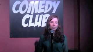 Jessica Mazo's stand-up comedy debut at Greenwich Village Comedy Club