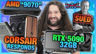 HW News - The $182,000 GPU, Intel & CEO Sued, Corsair Responds to GN Review, & RTX 5090 Rumors