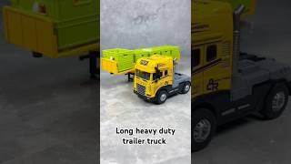 Tractor trailer truck dumper truck garbage truck #diecast #truck #shorts