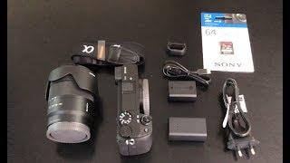 Sony a6400 Unboxing with 18-135 kit lens - ILCE-6400M