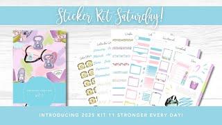 P2P New Releases - Sticker Kit Saturday  | Kit 11 Stronger Every Day Quick Video Flip Through!