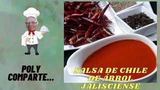 SALSA DE CHILE DE ÁRBOL JALISCIENSE