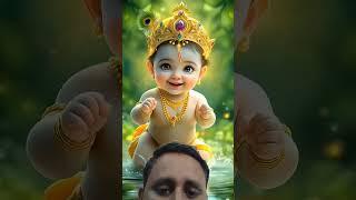 yashoda ka nandlala #little #love #cutebaby #baby#cute #radheshyam#sorts#vrindavan #laddugopal#song