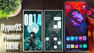 HyperOS Premium Theme For Any Xiaomi Devices | New Anime System Ui | #hyperos #hyperos2