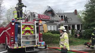 Kingston house fire