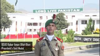 Passing out Parade of Cadets of 150th PMA Long Course 69th Integrated Course held at PMA Kakul today