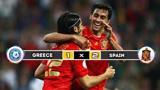 Spain  ×  Greece | 2 × 1 | HIGHLIGHTS | All Goals | Euro 2008