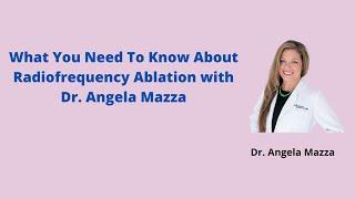 Saving Your Thyroid Through Radiofrequency Ablation with Dr. Angela Mazza