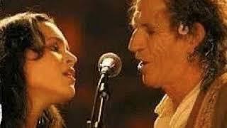 Love Hurts  KEITH RICHARDS & NORAH JONES (with lyrics)  [live]