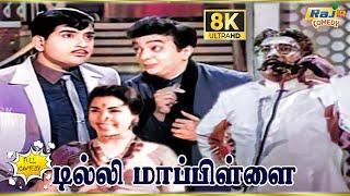 Delhi Mapillai Full Comedy | Ravichandran | Rajasree | Manorama | Cho | Raj 8k Comedy