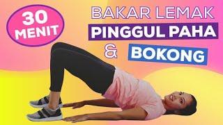 30 Menit Cara Mengecilkan Paha & Mengencangkan Bokong! | Workout Pemula