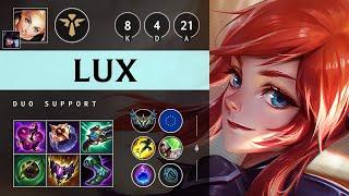 Lux Support vs Nami: Rampage - EUW Challenger Patch 14.24