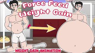 Force Feed Weight Gain   Feederism Animation Story | Jack Fatty