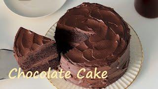 어메이징 초콜렛 케이크 CHOCOLATE CAKE with Cream cheese chocolate frosting, 꾸덕 촉촉 찐함