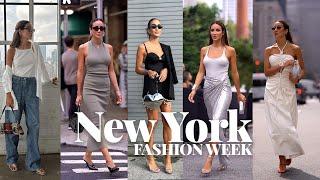 New York Fashion Week Vlog- Outfits, SS24 Collections and Trends | Tamara Kalinic