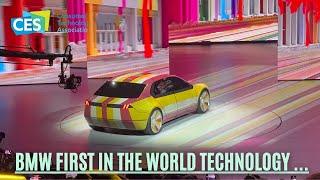 CES 2023 || For the First in the World BMW color-changing technology