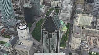 FLYING OVER MONTREAL [WITH 3D FLYOVER]