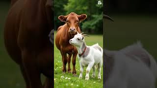 chhoti goat aur cow ki vartoon kahani in hindi