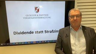 Lieber Dividende von Qualitätsaktien als Strafzinsen & Verwahrentgelt: Analyse von Andreas Glogger