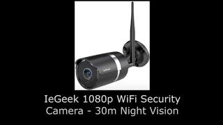ieGeek WiFi 1080p Security Camera  - 30m Night Vision Model - Getting Started