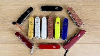 Meine Top 5 Schweizer Taschenmesser von Victorinox! // EDC // DEUTSCH