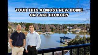 Tour This Almost New Home on Lake Hickory NC