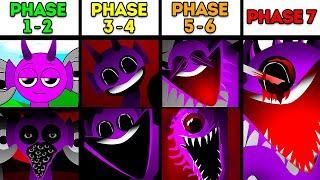 NEW PHASE! Phase 1 VS Phase 2 VS Phase 3 VS Phase 4 VS Phase 5 VS Phase 6-7 in Incredibox Sprunki!