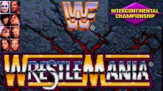 WWF WrestleMania the Arcade Whole Roster Through The IC Title Mode Last Match Was Intense