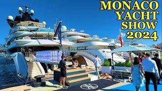 SPECTACULAR MONACO YACHT SHOW 2024 - DAY 4 !@emmansvlogfr