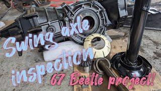 PART 18! 1967 VW project Beetle swing axle strip down and inspection plus new gaskets