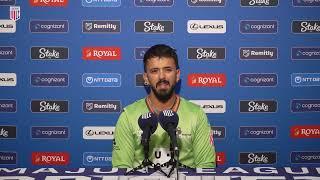 Post-game Press Conference Match 9: MI New York VS Seattle Orcas|Shayan Jahangir|