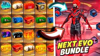 OPENING CRATES FREE FIRE  1500 BOXES AND 50 PACKAGES  OLD PASS BOXES  FREE FIRE