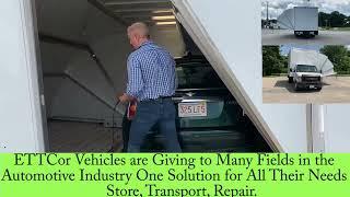 Transform Your Car Hauler into a Full 2-Bay Garage in 15 Seconds! | Revolutionary Expandable Trailer