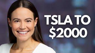 Ark Invest: TSLA To $2000, New Predictions & Today's News