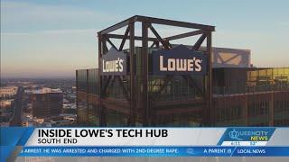 Behind the scenes at Lowe's new 25-story Uptown Charlotte tech hub